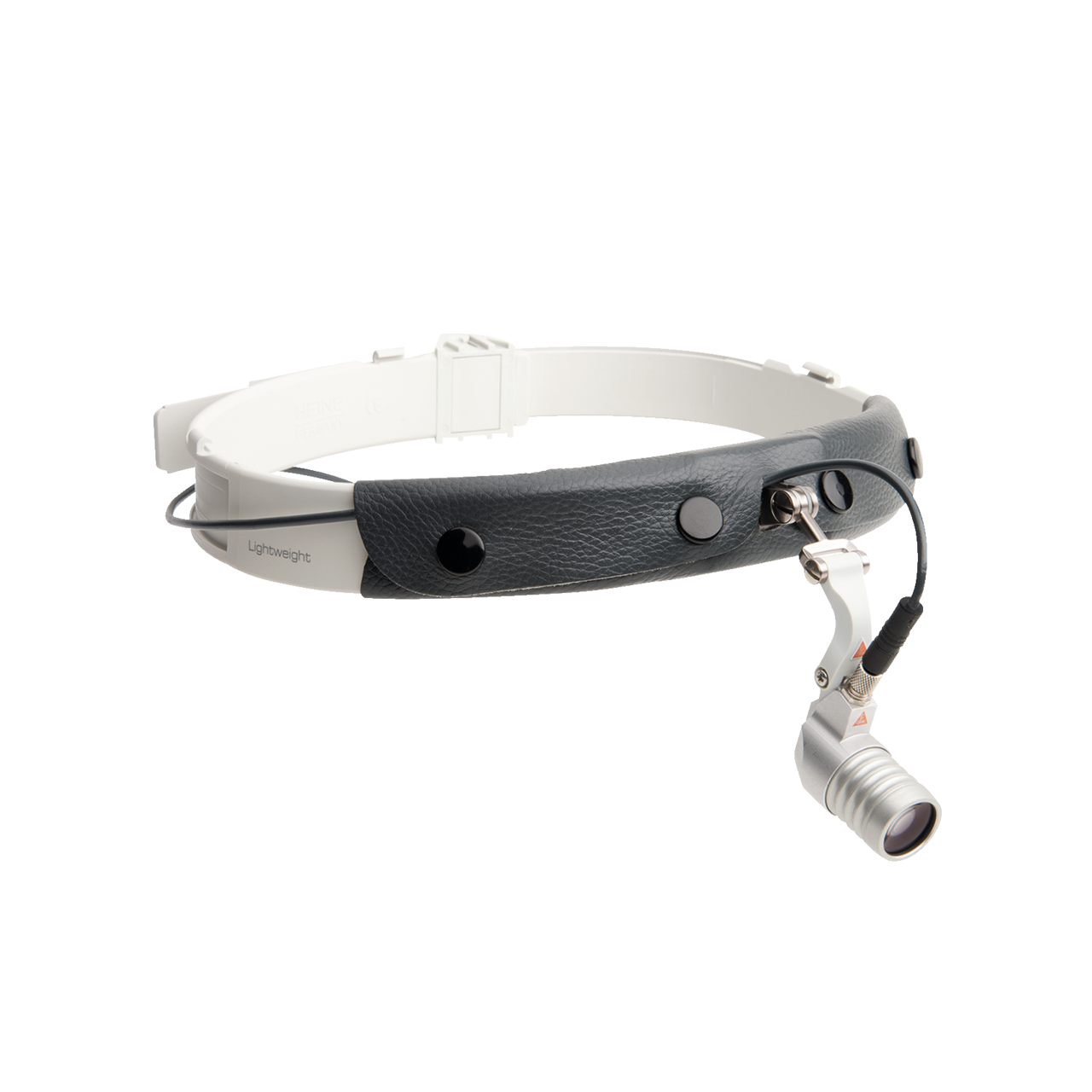 LED Micro Light on Lightweight Headband with mPack Mini with plug in transformer