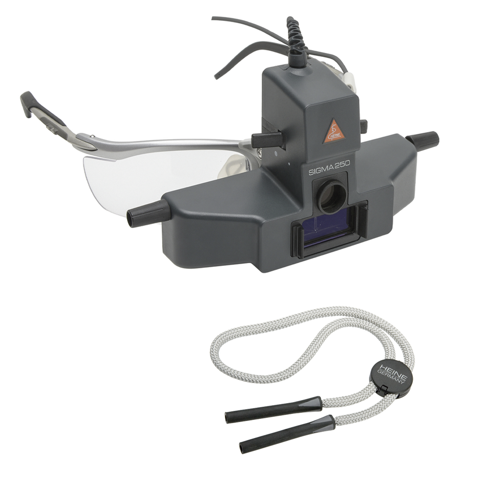 HEINE SIGMA 250 Binocular Indirect Ophthalmoscope with mPack Mini
