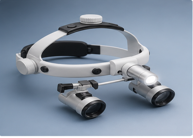 HEINE surgical loupes and lights
